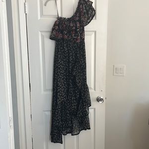 Misa Los Angeles high low hem dress